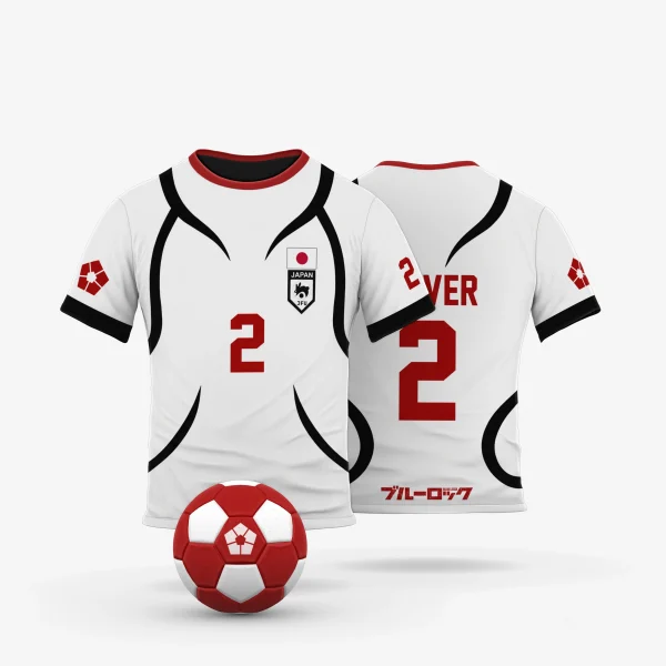 Blue Lock Japan U20 White Cartoon num 2