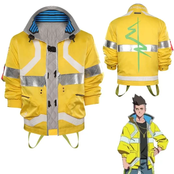 Veste Jaune David Martinez - Cyberpunk: Edgerunners