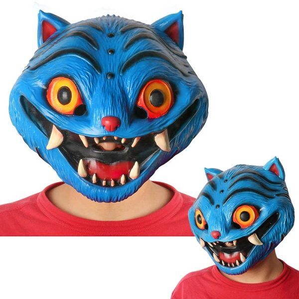 Masque Derpy – KPOP Demon Hunter | Chat démon bleu réaliste Masque Derpy – KPOP Demon Hunter | Chat démon bleu réaliste