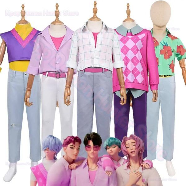 Costume Enfant Jinu & Abby – Kpop Baby Mystery Romance Demon Hunters | Tenue Cosplay Garçon Halloween & Carnaval Costume Enfant Jinu & Abby – Kpop Baby Mystery Romance Demon Hunters | Tenue Cosplay Garçon Halloween & Carnaval