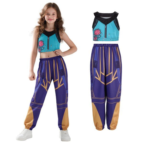Costume Zoey K-pop Demon Hunters – Tenue Cosplay Enfant Fille Costume Zoey K-pop Demon Hunters – Tenue Cosplay Enfant Fille