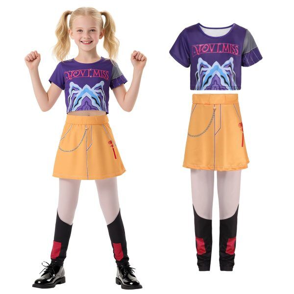 Costume Mira K-pop Demon Hunters – Tenue Cosplay Enfant Fille | Ensemble Complet Danse, Halloween & Carnaval Costume Mira K-pop Demon Hunters – Tenue Cosplay Enfant Fille | Ensemble Complet Danse, Halloween & Carnaval