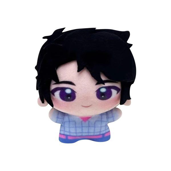 Peluche Jinu 10 cm – KPOP Demon Hunter | Mini Peluche K-pop Noire et Grise Peluche Jinu 10 cm – KPOP Demon Hunter | Mini Peluche K-pop Noire et Grise