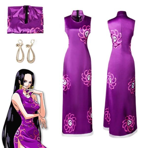 Cosplay Boa Hancock Cheongsam One Piece