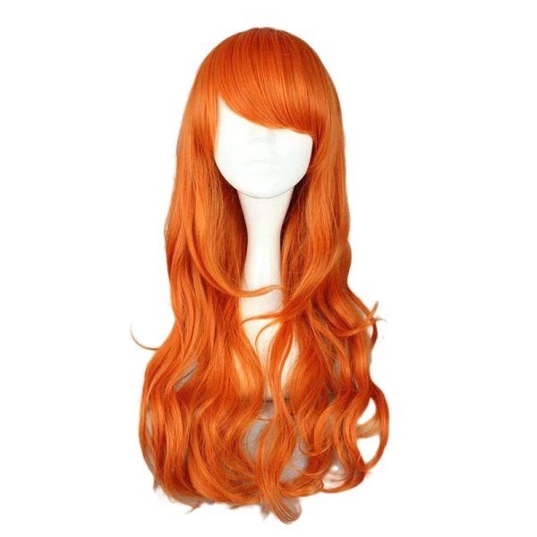 Perruque Nami orange One Piece