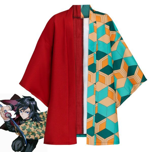 Haori Giyu Tomioka Cosplay Kimetsu No Yaiba