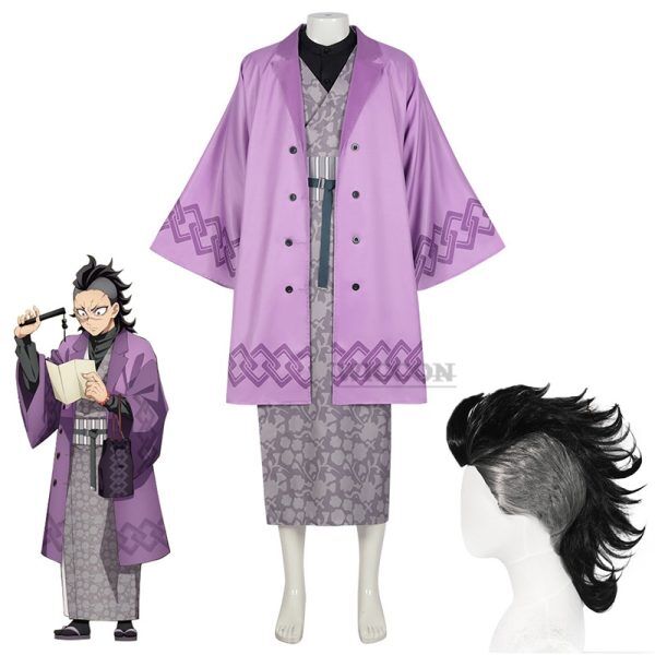 Costum Demon Slayer Cosplay Genya Shinazugawa