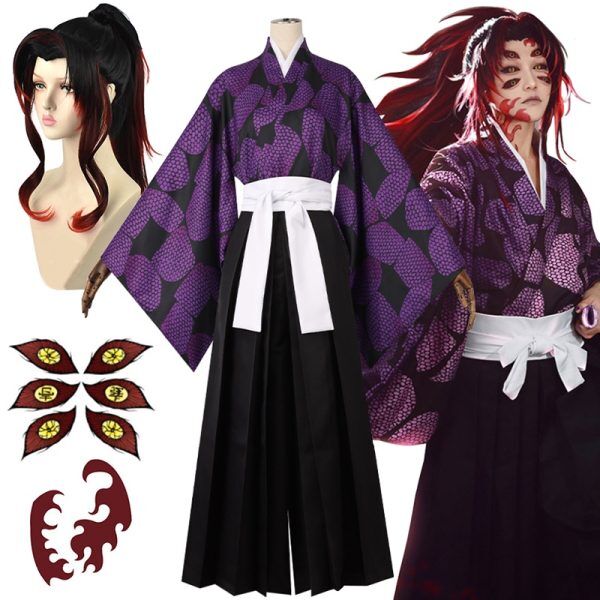 Cosplay Kokushibo Cosplay Demon Slayer