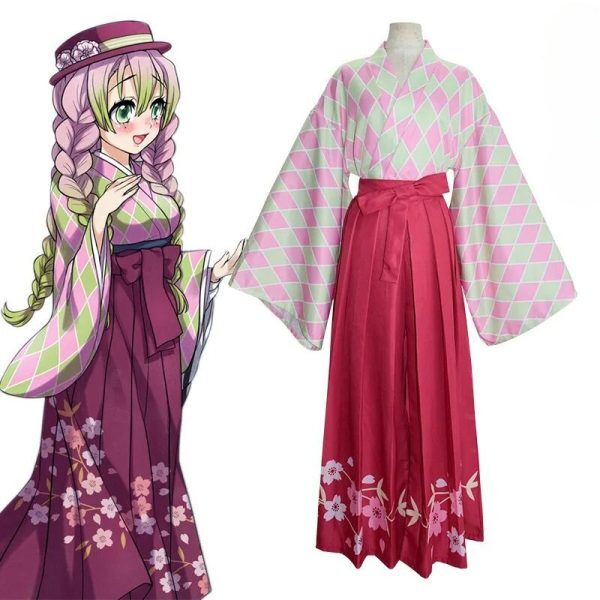 Kimono Mitsuri Kanroji Kimono Demon Slayer