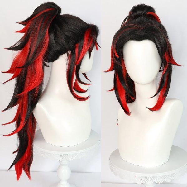 Perruque Yoriichi Tsugikuni Cosplay Demon Slayer