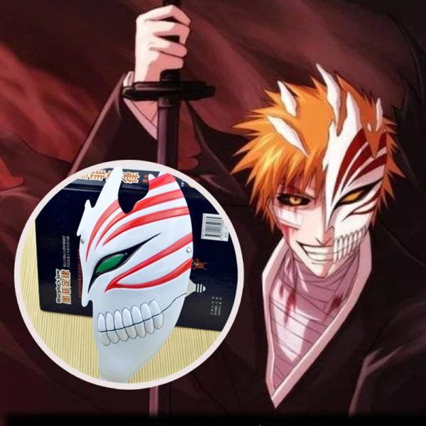 Masque Demi Visage Ichigo Kurosaki Masque Bleach