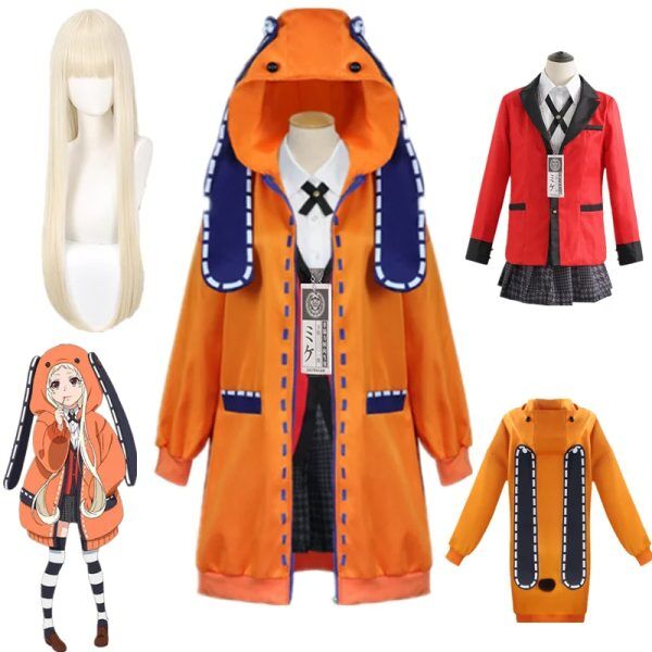 Déguisement Runa Yomozuki Cosplay Gambling School