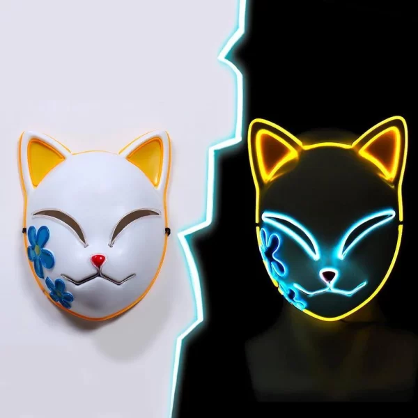 Masque LED Makomo Masque LED Demon Slayer
