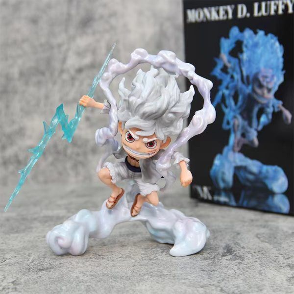 Figuine Gear 5 One Piece Sun God Luffy