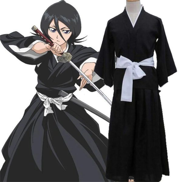 Cosplay Rukia Kuchiki Kimono Bleach