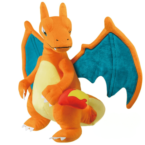 Peluche Pokemon Dracaufeu géante orange
