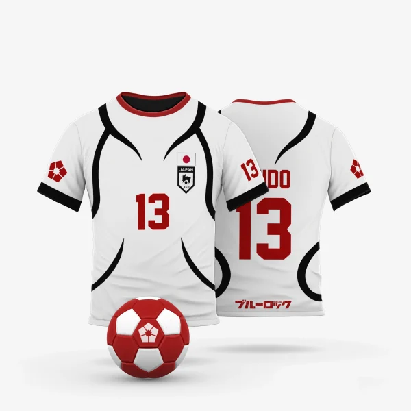 Blue Lock Japan U20 White Cartoon num 13