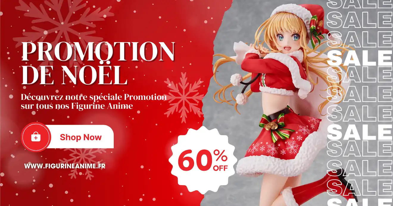 Promotion figurine anime noël