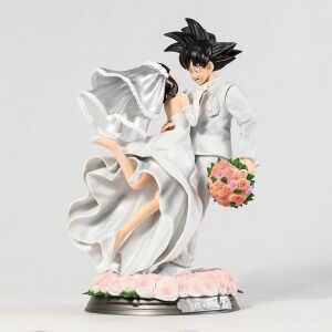 Figurines Dragon Ball Z Son Goku et Chichi Mariage