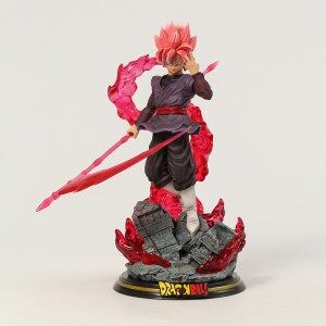 Figurine Dragon Ball Goku Black Zamasu Rose Super Saiyan