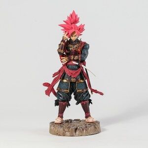 Figurine Dragon Ball Super Black Goku Super Saiyan Rose style de Samouraï