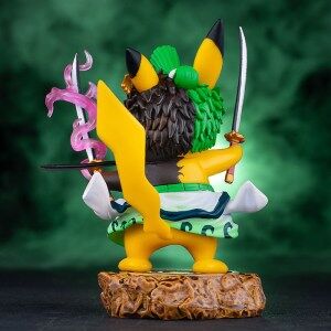 Figurine Pokemon Pikachu Cosplay Roronoa Zoro