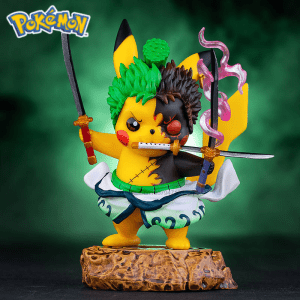 Figurine Pokemon Pikachu Cosplay Roronoa Zoro