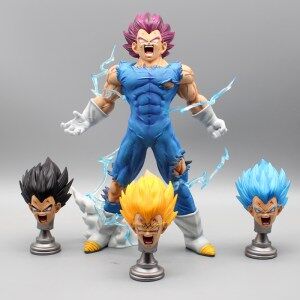 Dragon Ball Z Majin Vegeta Action Figurine 4 en 1