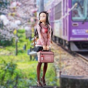 Figurine Demon Slayer Kamado Nezuko Kimetsu No Yaiba
