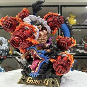 Figurine Anime One Piece Gear 4 Luffy Vs Kaido Gk
