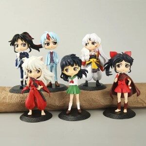 Figurine Sesshômaru Kikyō Kagome Inuyasha Manga