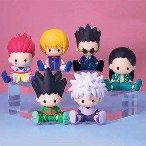 Figurine Hunter X Hunter Mini yeux de Haricot Zoldyck Kurapika Gon Hisoka