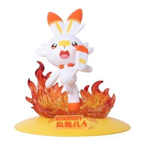 Figurine Anime Scorbunny - Pokemon