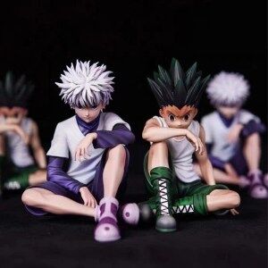 Figurine Hunter x Hunter Kirua Zoldik et Gon Freecss