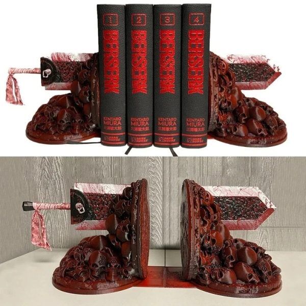 Figurine Berserk Serre-livres Furious Dragon Slayer Figurine Berserk Serre-livres Furious Dragon Slayer