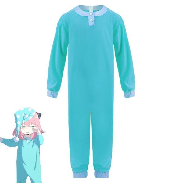 Pyjama Anya Forger Bleu Cosplay Spy x Family