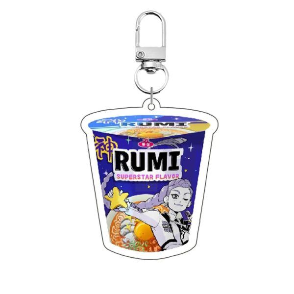 Porte-clés Fan KPOP Demon Hunter – Bijou Pop Culture Inspiré du Monde K-pop