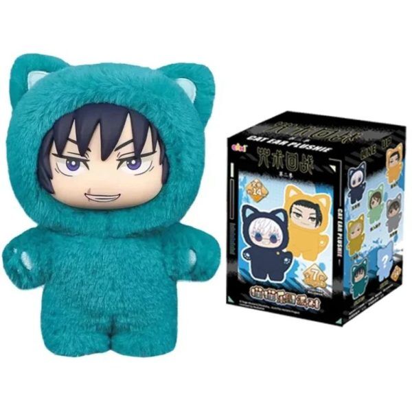 Peluche Toji Fushiguro Chat Kawaii – Jujutsu Kaisen 14 cm