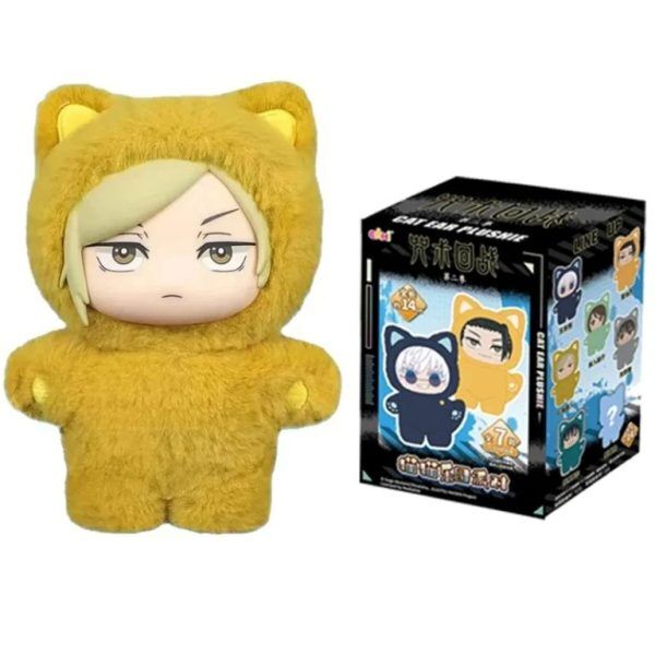 Peluche Kento Nanami Chat Kawaii – Jujutsu Kaisen 14 cm