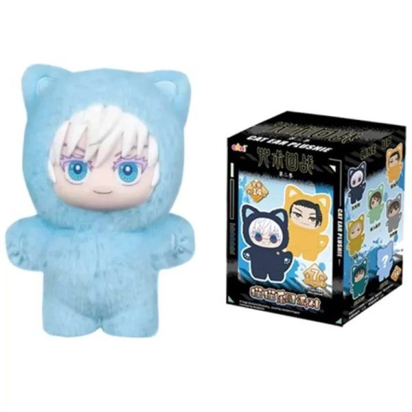 Peluche Gojo Satoru Chat Kawaii – Jujutsu Kaisen 14 cm