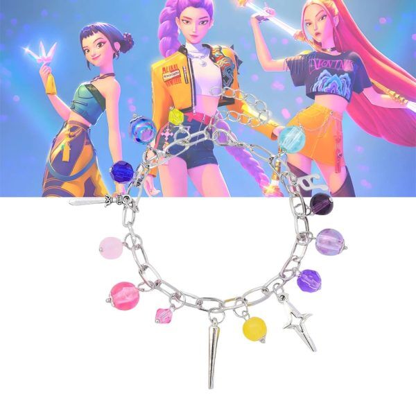 Bracelet Perles Colorées KPOP Demon Hunter