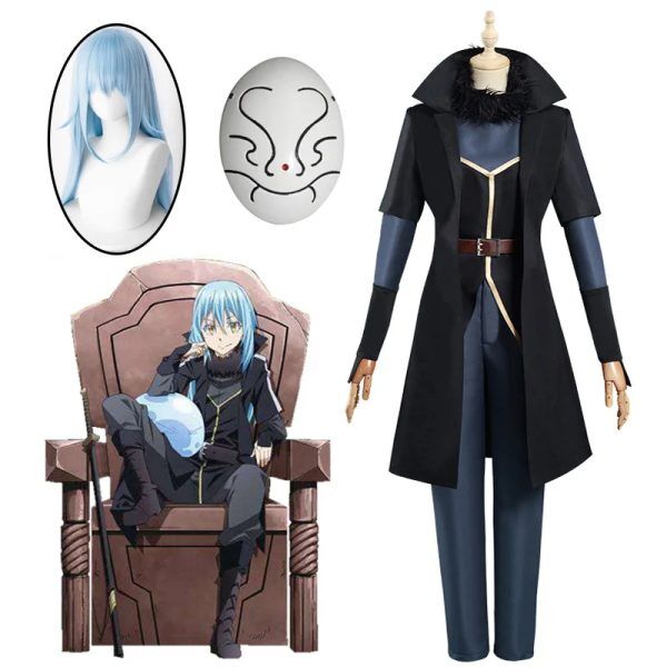 Cosplay Rimuru Tempest Costume Moi quand je me réincarne en Slime