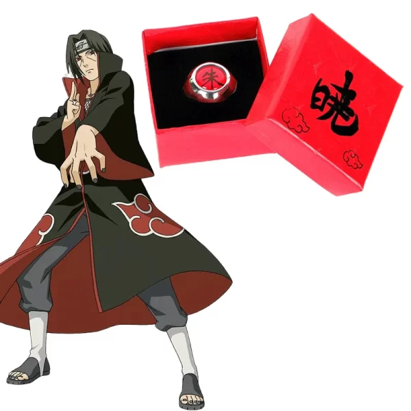 Bague Itachi Uchiha Anneau Naruto