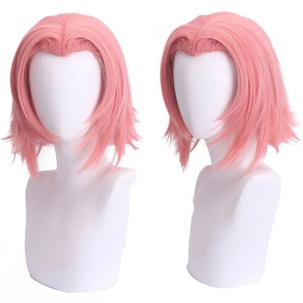 Perruque rose Sakura Haruno pour cosplay