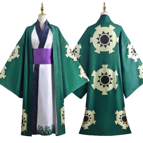 Costume Cosplay Roronoa Zoro Wano