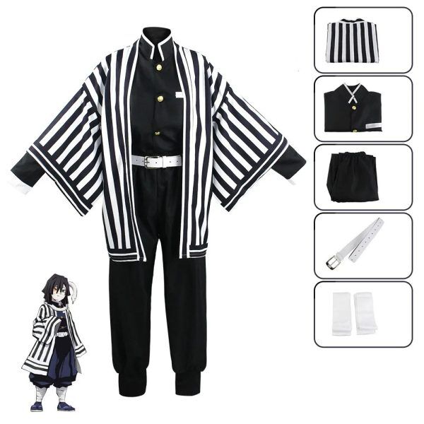 Cosplay Obanai Iguro Cosplay Demon Slayer