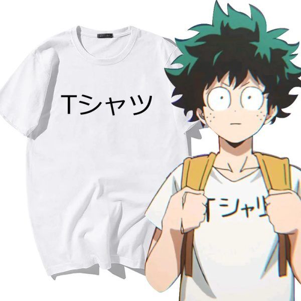 Shirt de Cosplay Izuku Midoriya My Hero Academia