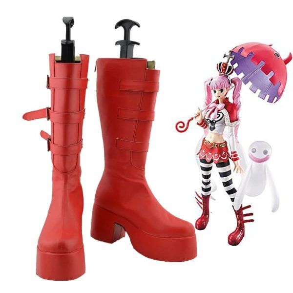 Bottes de Cosplay Perona Sabo ONE PIECE