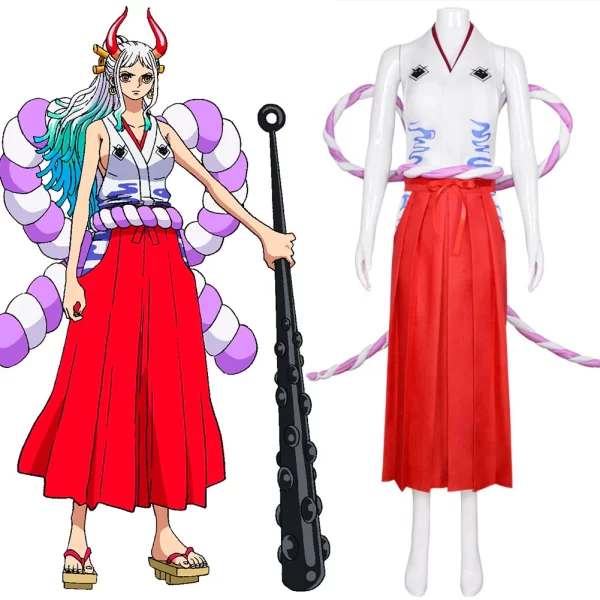 One Piece Yamato Cosplay Costume