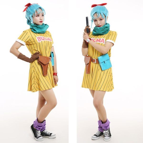 Cosplay Dragon Ball Cosplay Bulma Jaune